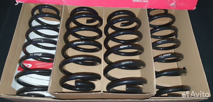 Audi A6 C7 Седан 11-18 Пружины Eibach -30mm