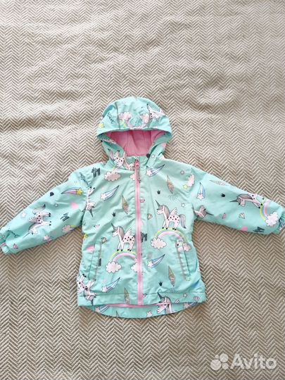 Куртка для девочки демисезонная baby go 92