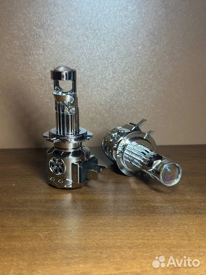 Беспроводные лед лампы h7 с линзой