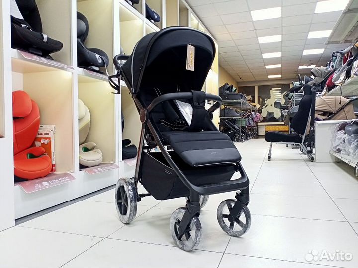 Коляска Прогулочная Carrello Bravo Plus Black 2023