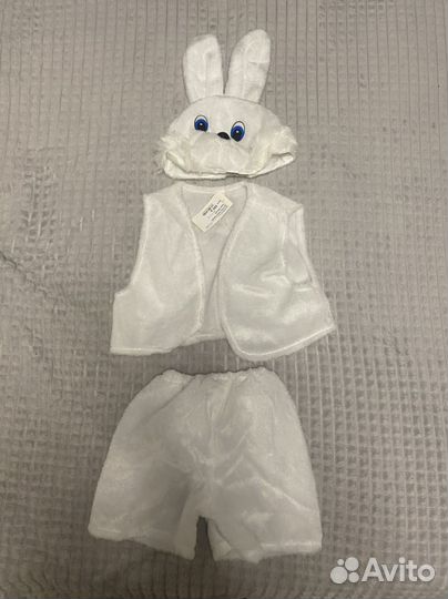 Новогодний костюм зайчик 92 98