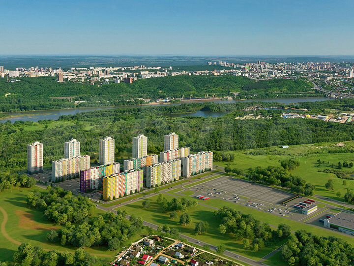 2-к. квартира, 71,6 м², 22/25 эт.