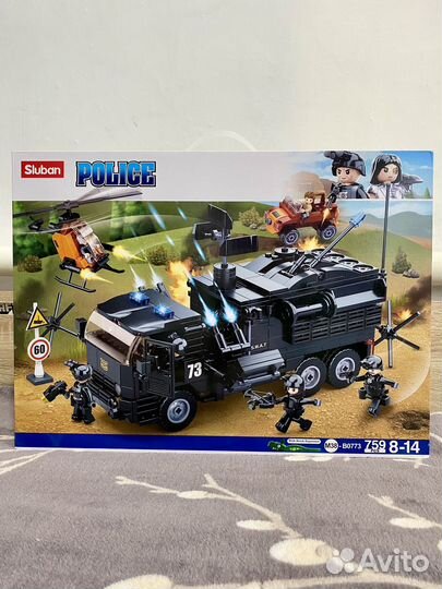 Конструктор sluban police