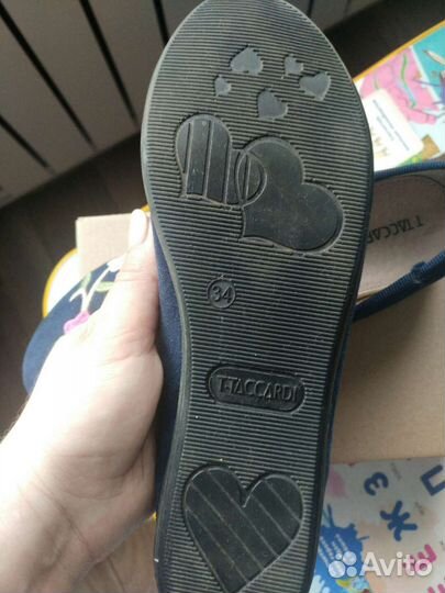 Балетки для девочки 34