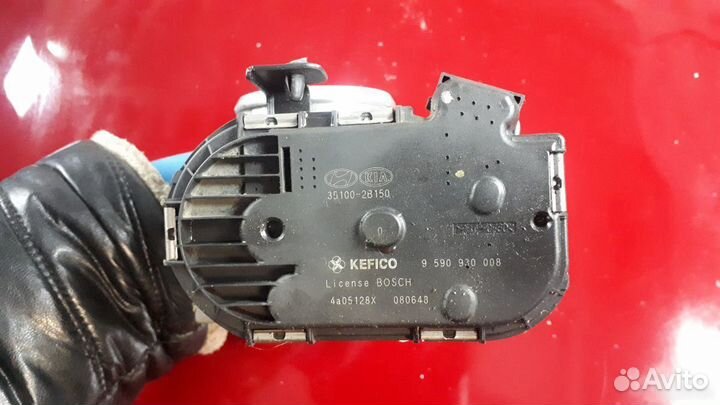 Дроссельная заслонка hyundai solaris kia rio G4FC