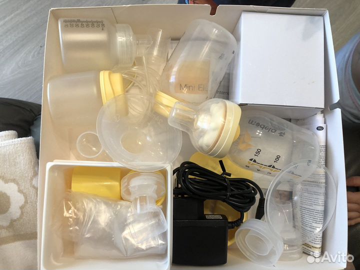 Молокоотсос madela бутылочка соска medela calma