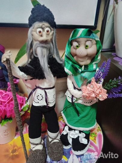 Интерьерная кукла ручной работы