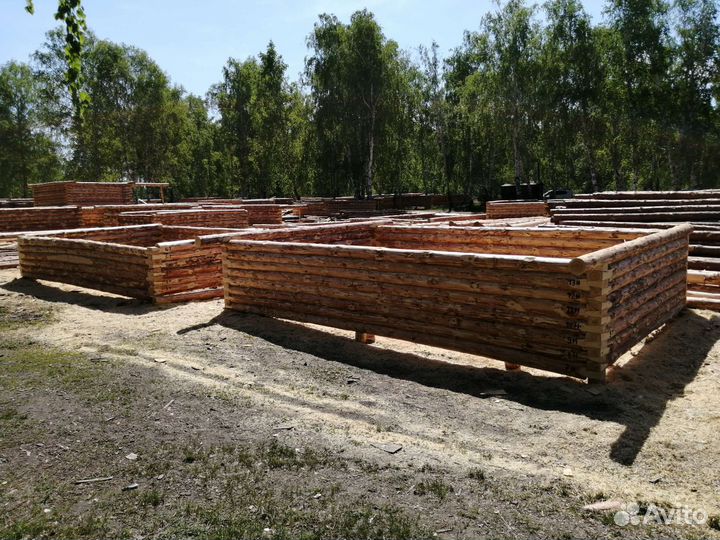 Сруб бани 3 на 5 метров