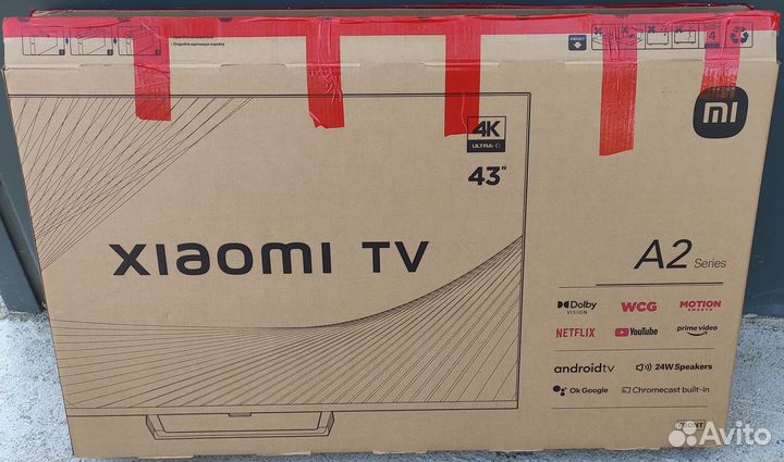 Коробка телевизора xiaomi TV A2 43
