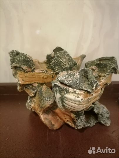 Замок грот в аквариум