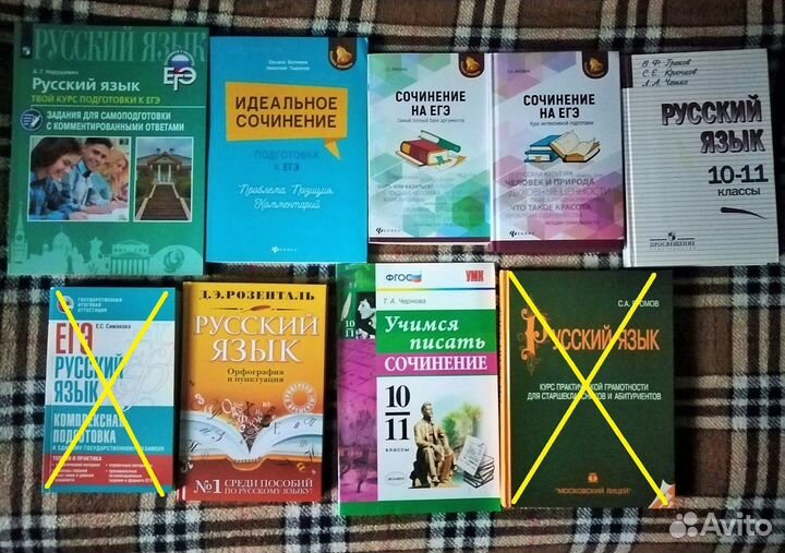 Русский язык 10-11 класс, ЕГЭ