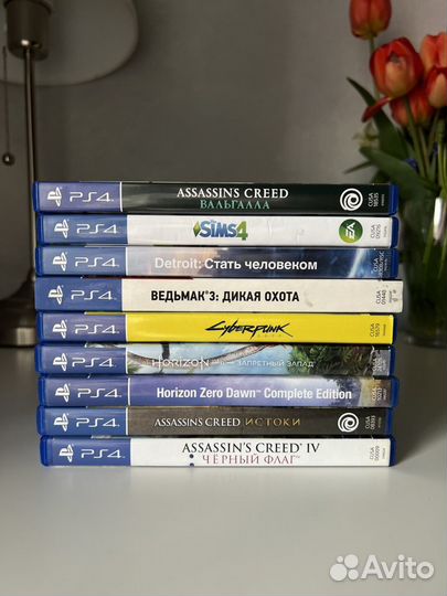 Игровые диски на ps4