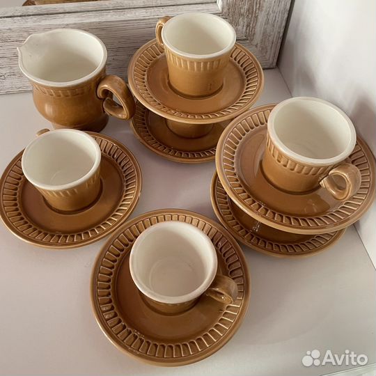 Новый кофейный набор винтаж СССР Конаково