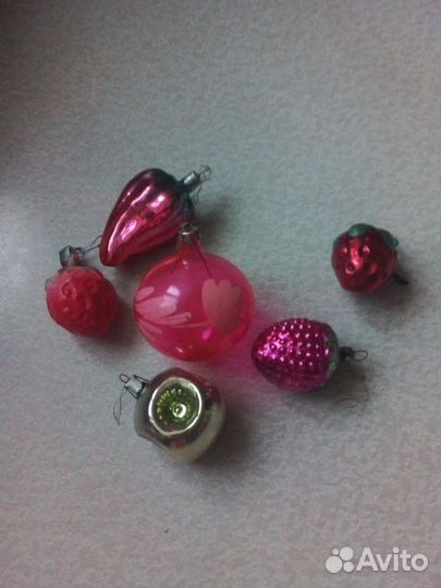 Игрушки елочные СССР