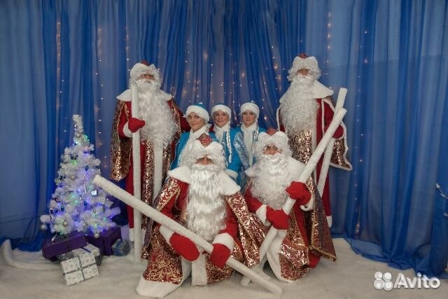 Дед Мороз и Снегурочка на дом