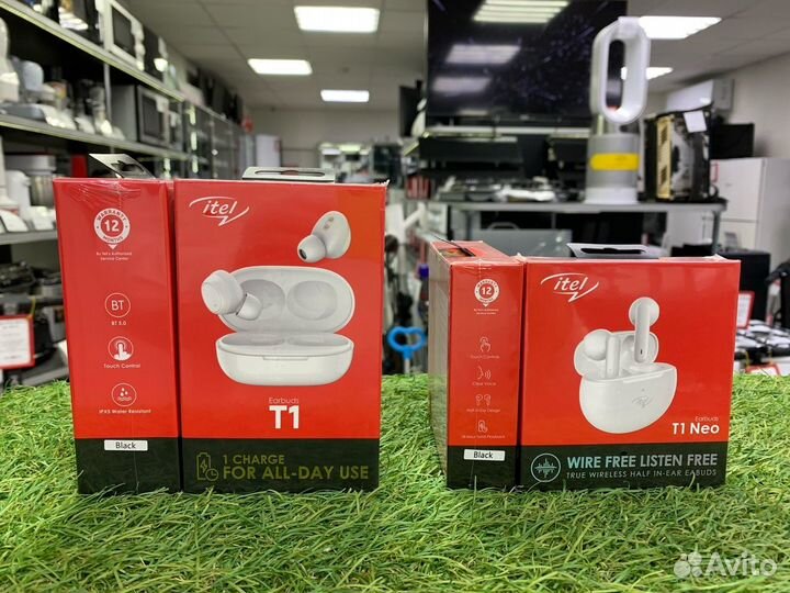 Беспроводные наушники itel Earbuds T1/neo