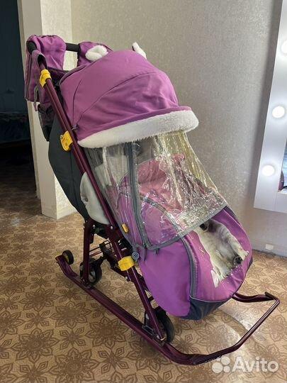 Коляска санки Nika 7 2