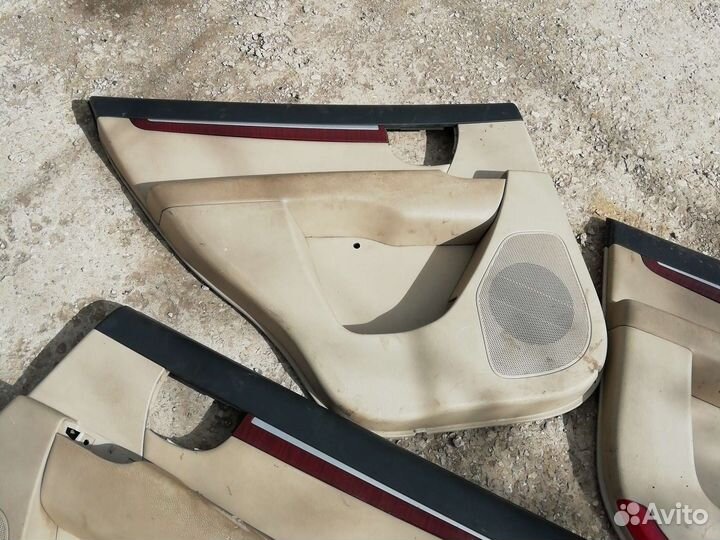 Обшивка дверей hyundai santa fe 2006г