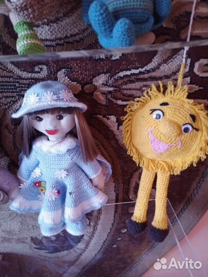 Вязаная кукла