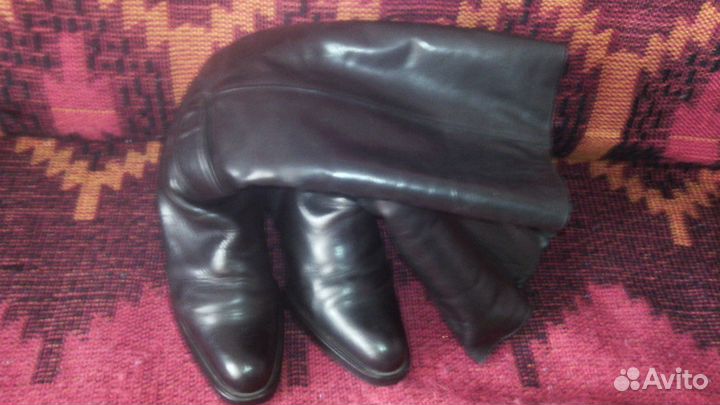 Теплые зимние сапоги