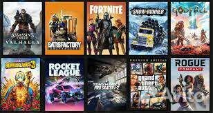 Игры на Steam и Epic Games Турция + Пополнение