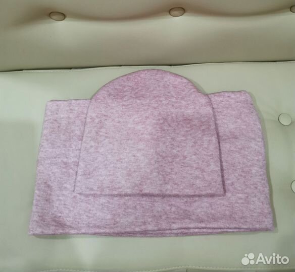 Комплект шапка и снуд женский новый