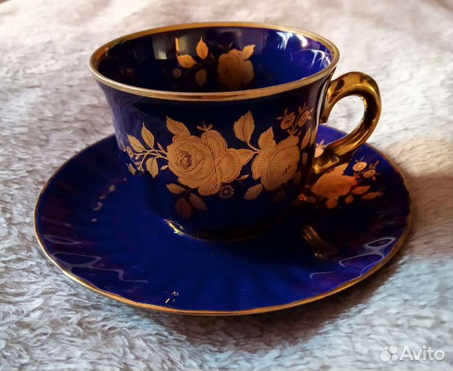 Кофейная пара.Кобальт Karat