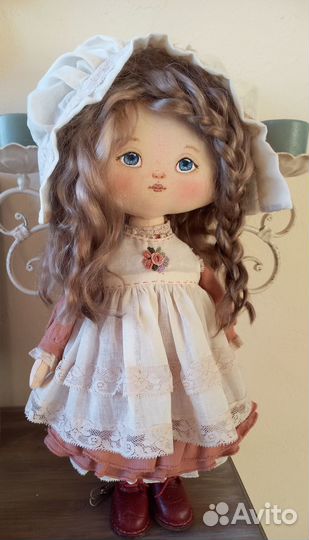 Текстильная интерьерная кукла