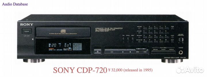 CD-проигрыватель Sony CDP-720