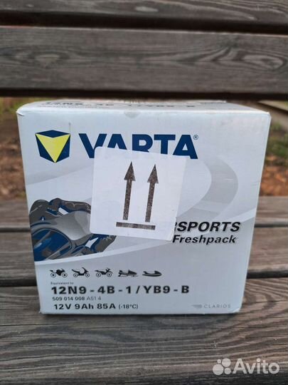 Аккумулятор для мото Varta 12n9-4b-1 (yb9-b)