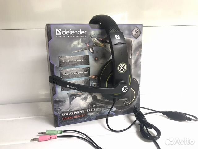 Наушники полноразмерные Defender G-120, Warhead