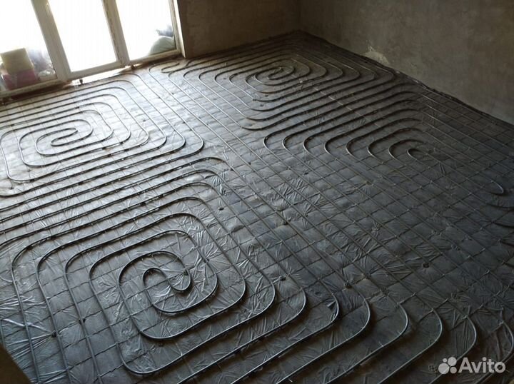 Водяной теплый пол, монтаж систем отопления