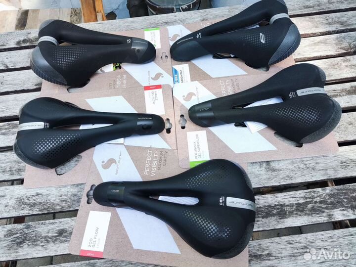 Седла Selle Italia, San Marco, Ergon, Wtb и др