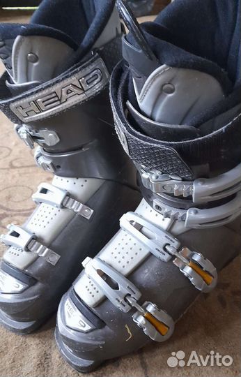 Горные лыжи fischer 160, и сапоги Head