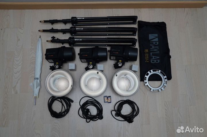 Студийный свет. Raylab переносной комплект