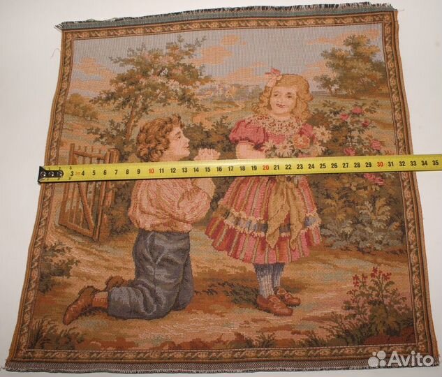 Винтажный Гобелен, Картина. Франция. Романтизм