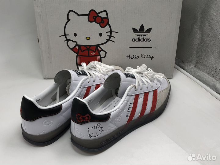 Кеды Adidas Gazelle x Hello Kitty