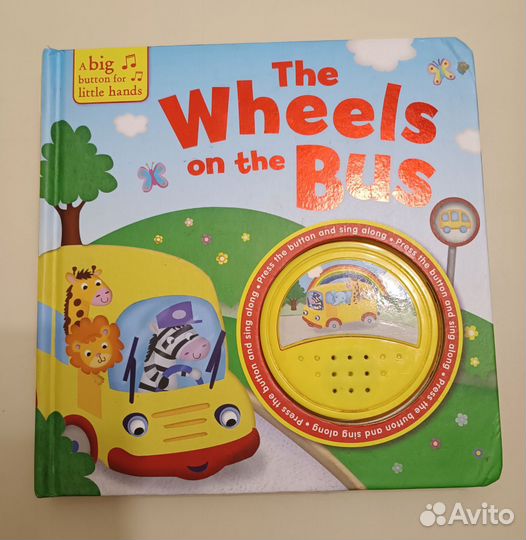 Детская музыкальная книжка на английском языке