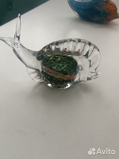 Рыбка из стекла мурано