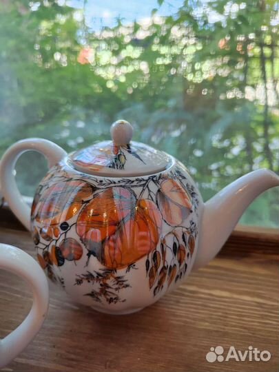 Чайный сервиз лфз СССР мой сад золотая осень
