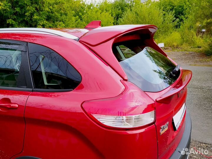 Нижний спойлер (Подстаканник) артформ для Лада Икс