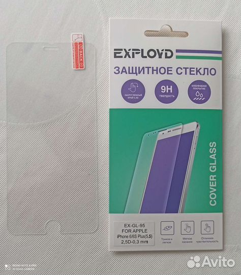 Стекло айфон 6/6s plus