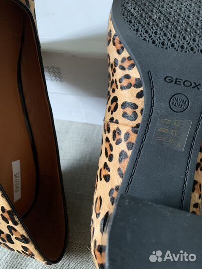 Туфли женские 39 раз натуральная кожа Geox