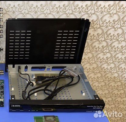 Корпус (1шт) и платы (6шт) от ресивера на запчасти