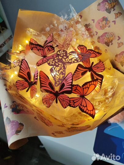 Букет из бабочек