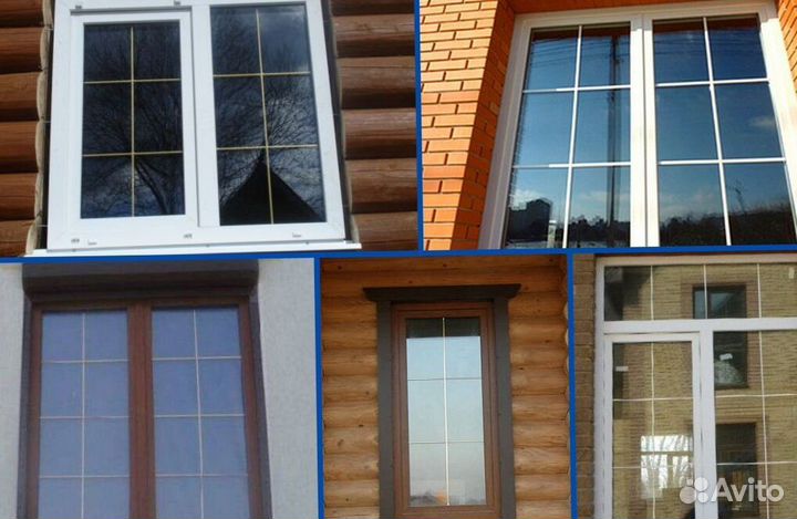 Пластиковые окна под ключ A3517