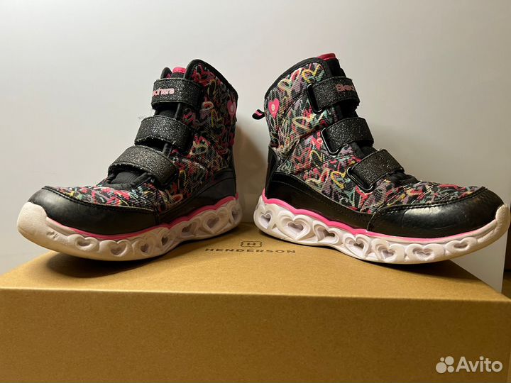 Ботинки демисезонные для девочки 33