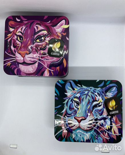 Коробки подарочные жестяные 