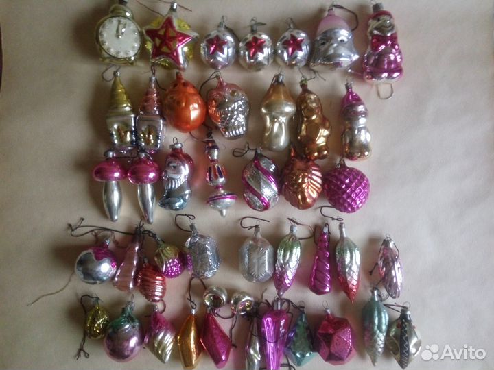 Елочные игрушки СССР