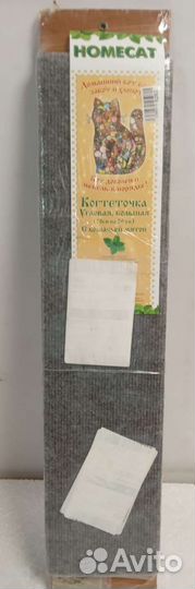Когтеточка Homecat угловая большая 29 x 70 см